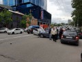 В центре Киева столкнулись Skoda и Hyundai