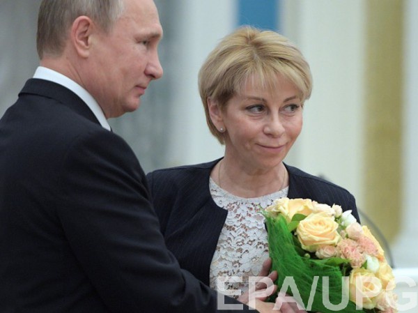 Елизавета Глинка (Доктор Лиза) с Владимиром Путиным