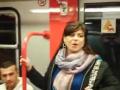 Флэшмоб оперных певцов в метро