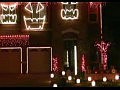 Halloween Light Show 2010 HD - Thriller   Michael Jackson    480p