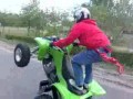 ATV stunt