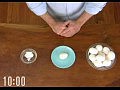 Как быстро за 10 секунд почистить яйцо