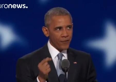 Обама заявил что видит президентом США Клинтон 0:32
