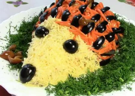 Салат ежик с кукурузой советуем Салат ежик с кукурузой советуем