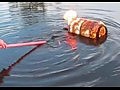 Классный способ взорвать балон с газом