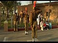 Церемония закрытия индийско-пакистанской границы