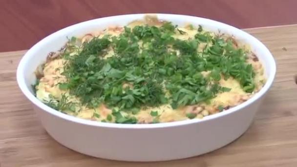 Запеканка из фарша мясного с овощами рецепты