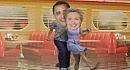 Obama and Hillary dancing
