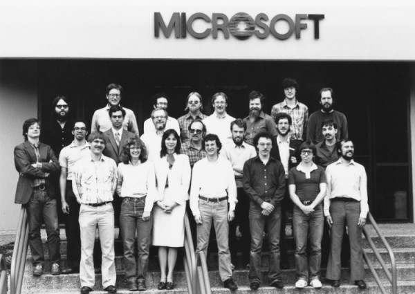 Компания Microsoft 30 лет назад