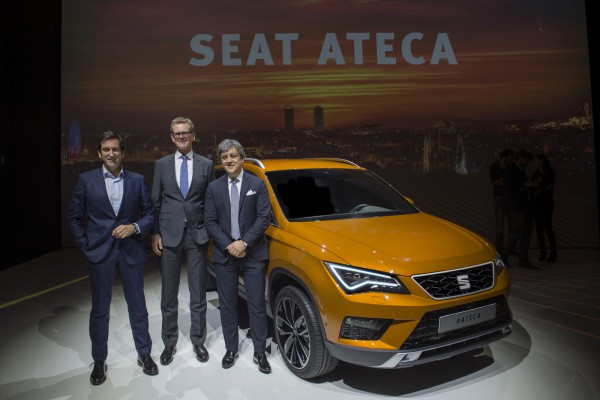 Новый кроссовер SEAT Ateca