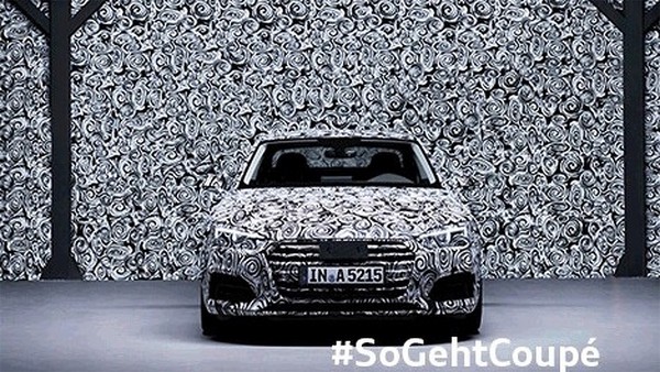 Audi показала тизер новой A5