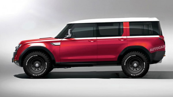 Вот так может выглядеть Land Rover Defender