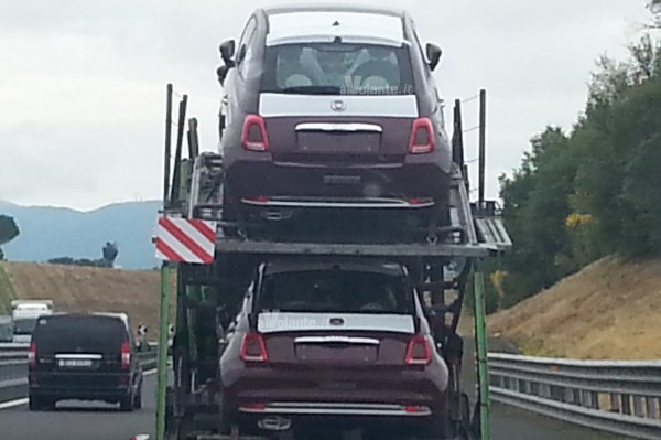 Обновленный Fiat 500 везут дилерам