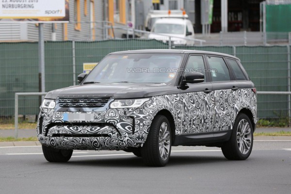 Range Rover Sport на тестах