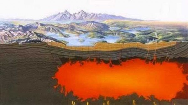Йелоустоунского вулкана