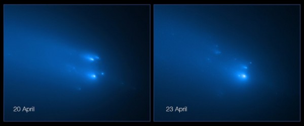 Комета 20 и 23 апреля