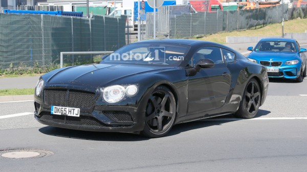 Купе Bentley Continental GT испытали на Нюрбургринге