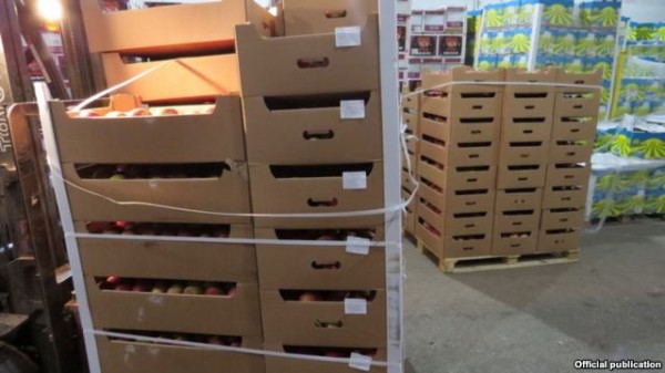 У Криму виявили 156 кг іспанських апельсинів