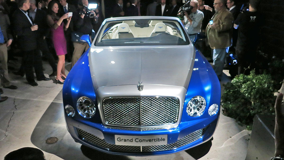bentley grand convertible