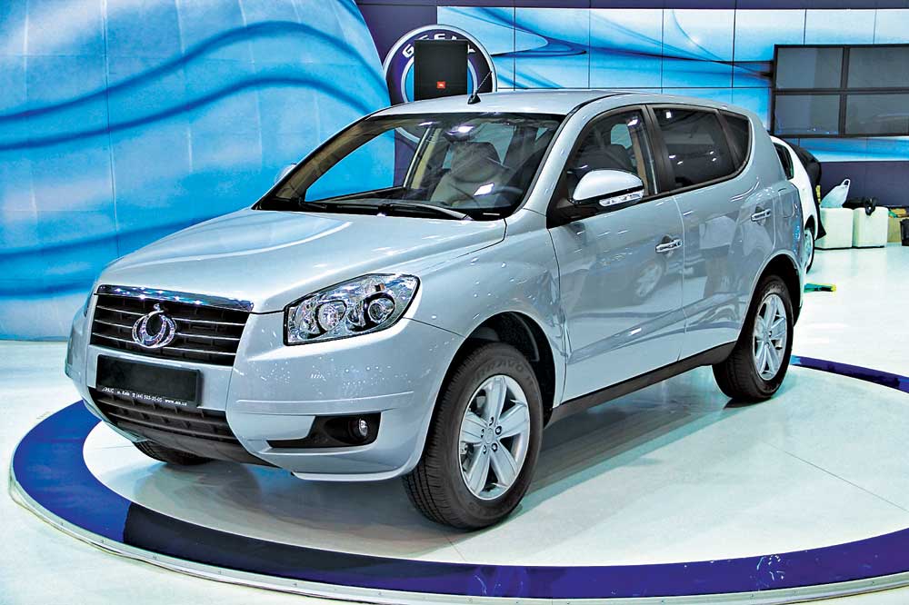 Geely модели и фото