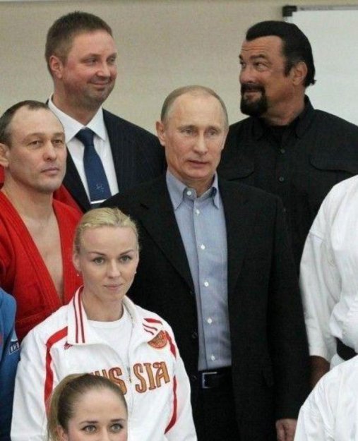 Steven Seagal Vladimir Poutine L'1so- Où Ai-Je La Tête ?